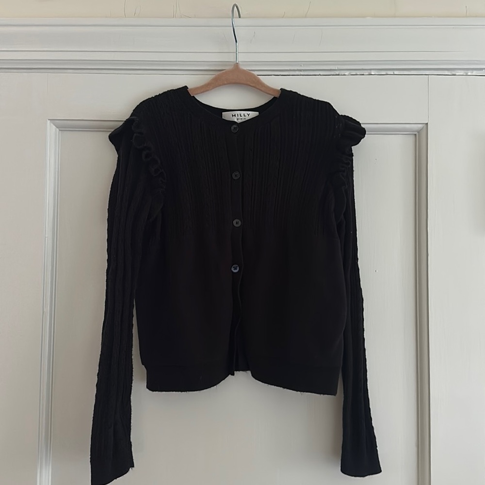 Milly Minis Pointelle Cardigan